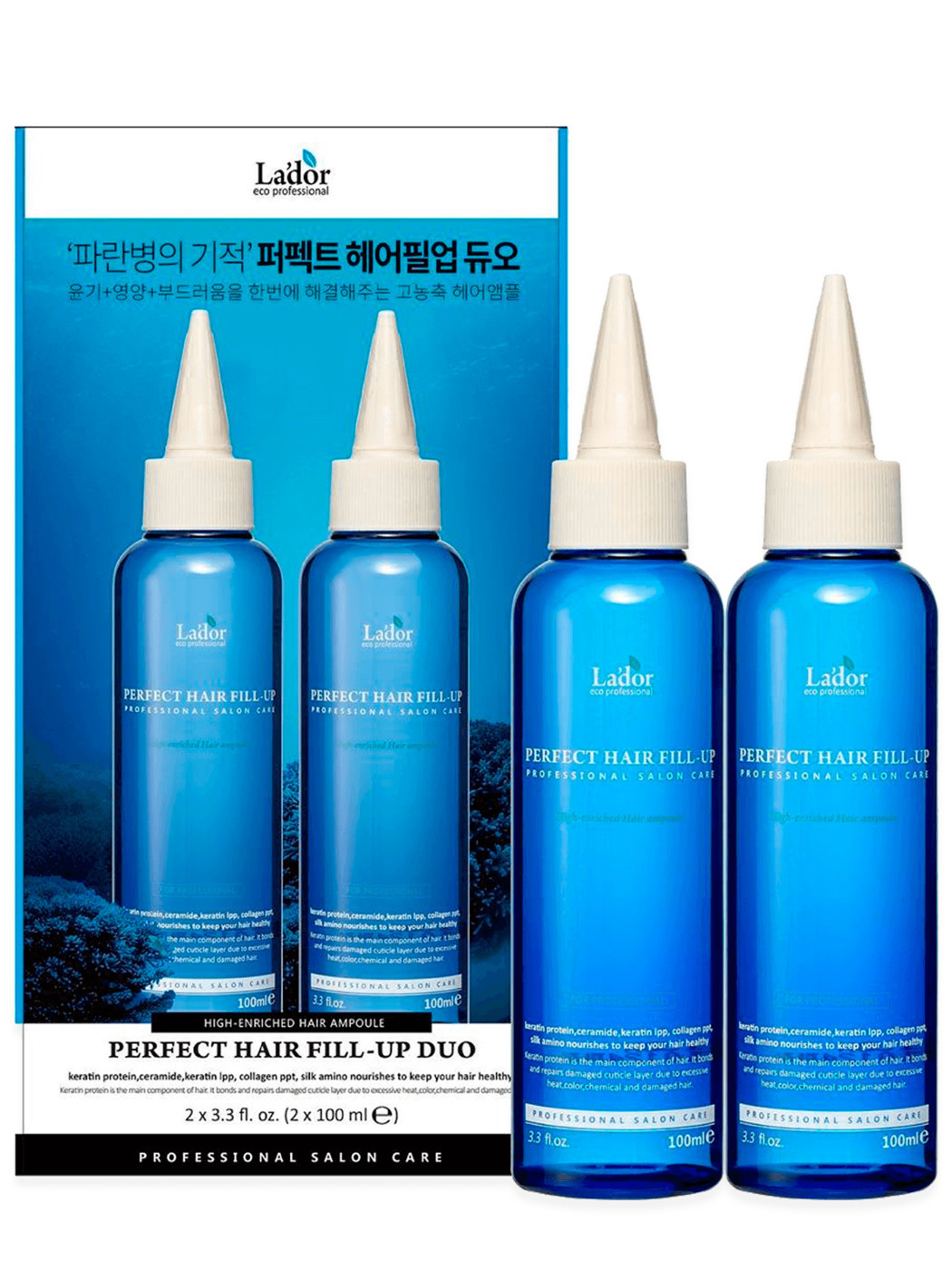Филлер для восстановления волос Lador Perfect Hair Fill-Up DUO 100+100 ...