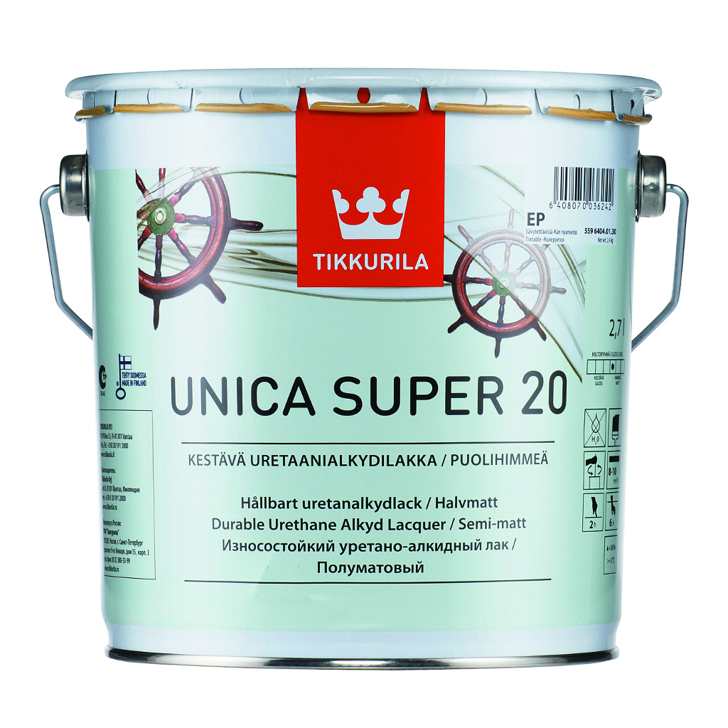 Лак Тиккурила unica super 20