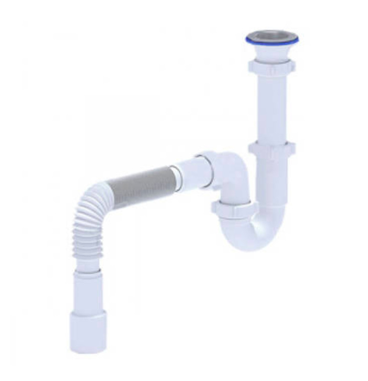 Сифон АНИпласт D0515 1 1/2\" х 40 - купить по выгодной цене в интернет ...