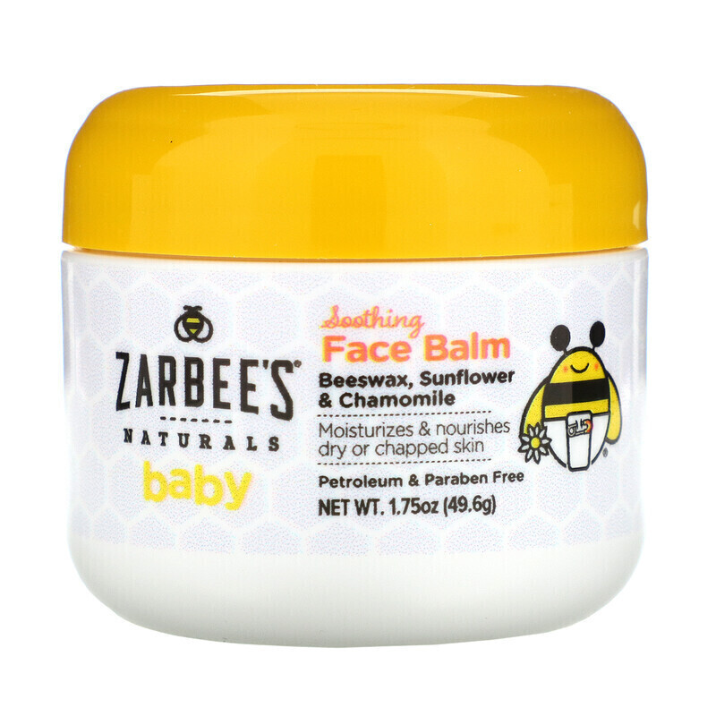 Zarbee's, Baby, Детский бальзам для лица, Soothing Face Balm 49,6 мл