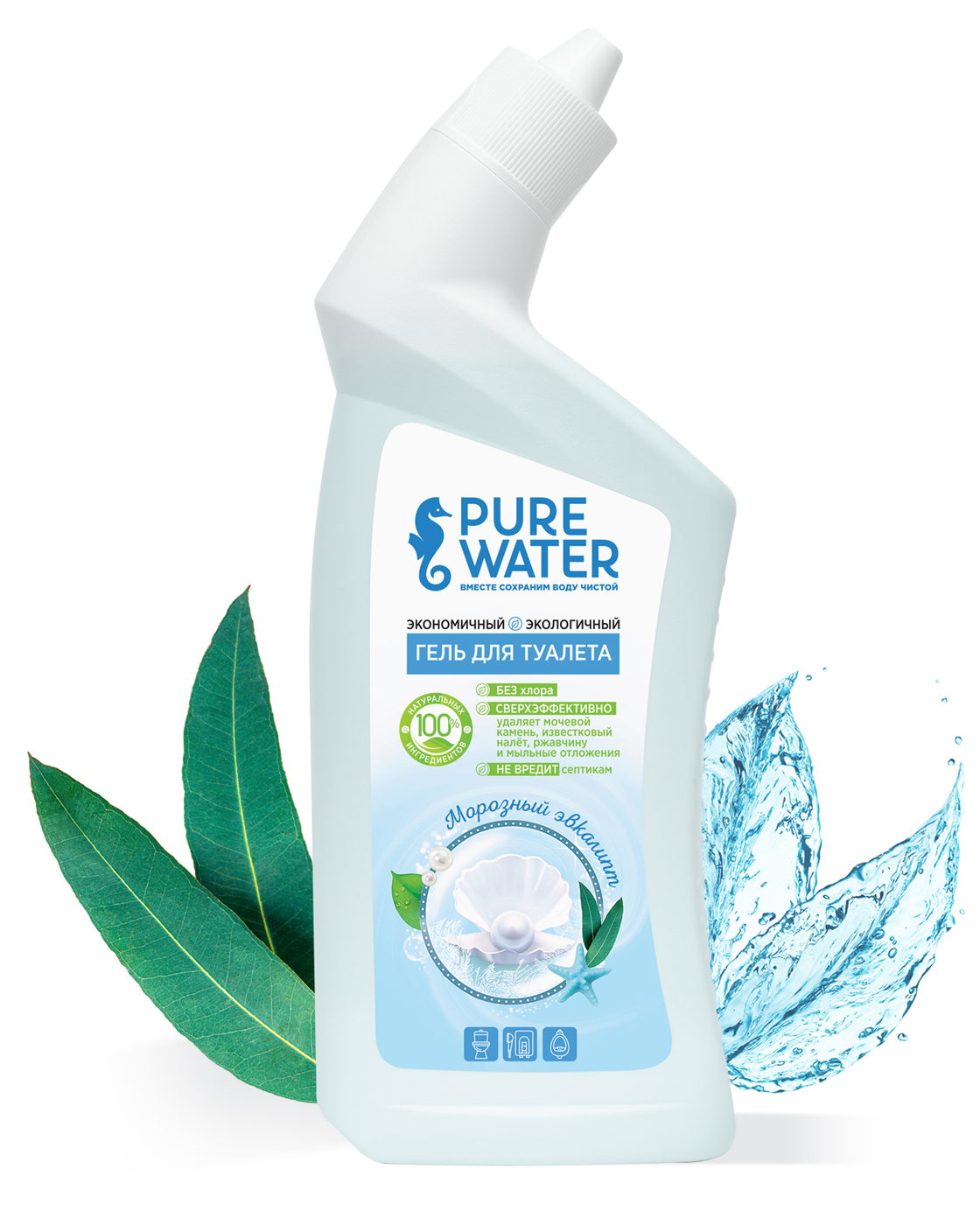 Гель для туалета pure water