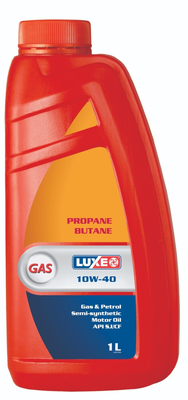 Моторное масло LUXE ГАЗ (GAS) 10W-40 Полусинтетическое 1 л - купить в ...