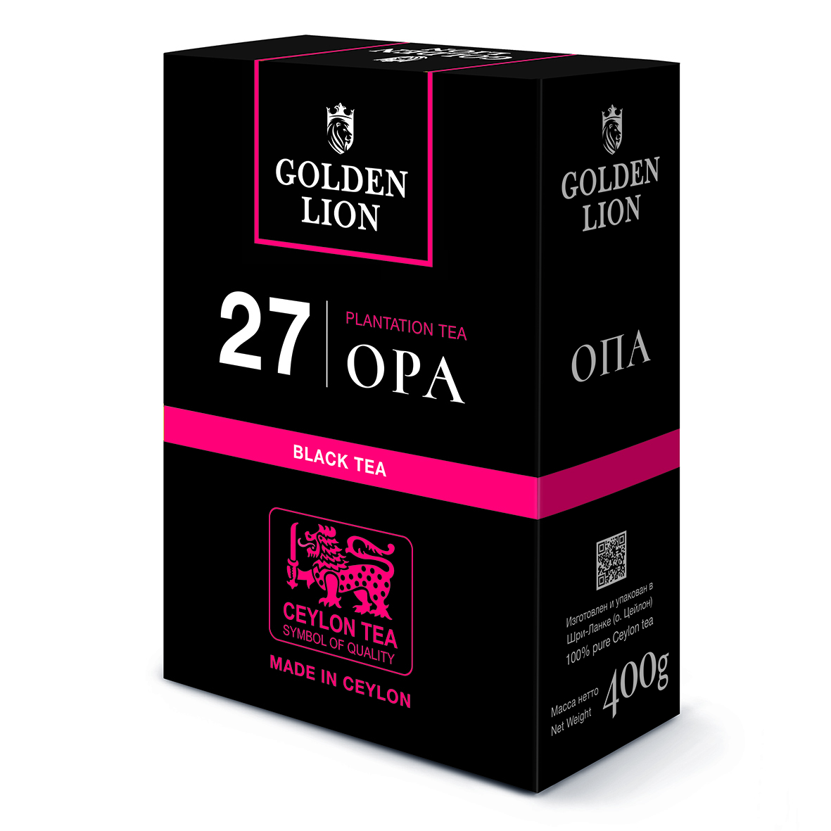 GOLDEN LION Чай черный ОПА 400 г — купить в интернет-магазине OZON с ...