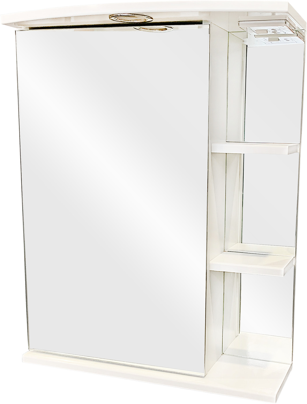 Зеркало-шкаф"Нарцисс-55"сподсветкой,навесной,55х70х23