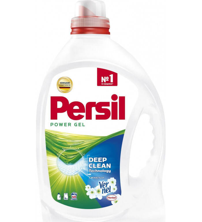 Гель для стирки Persil power Deep Clean, свежесть от Вернель, 1,3 литра ...