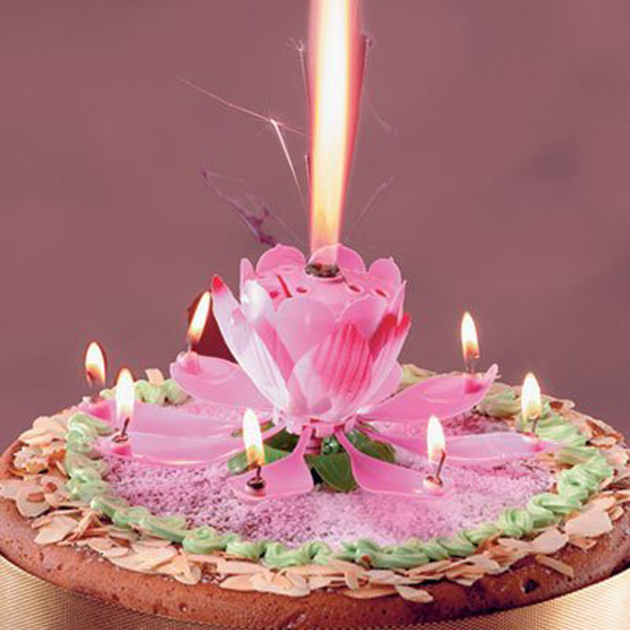 Какие бывают свечи для торта
