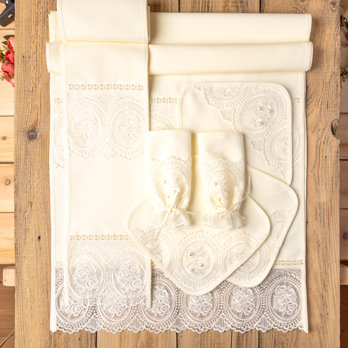 Гардероб Мастер-класс Пасха Шитьё Пасхальный платок для храма МК Кружево Ленты