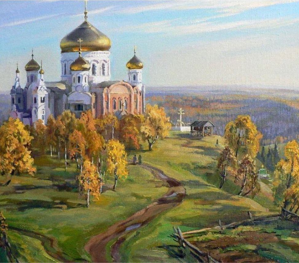 Белогорский монастырь в живописи