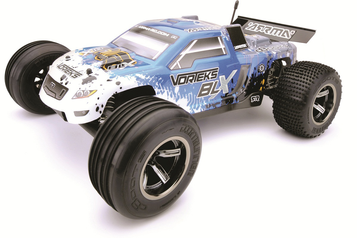 Машинка ARRMA Vorteks BLX 2WD 1/10 (синий) AR102546 - купить с доставкой по  выгодным ценам в интернет-магазине OZON (429771622)