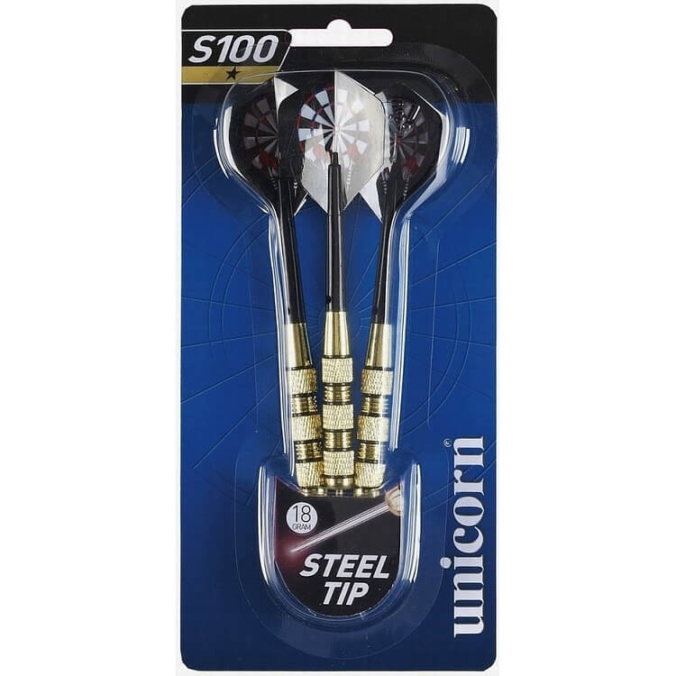 Дротики Unicorn S100 18gr steeltip (начальный уровень)