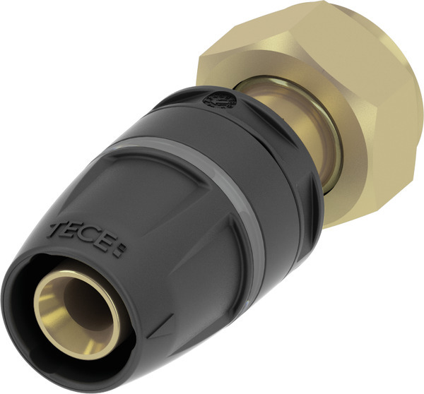 Муфта прямая TECElogo с накидной гайкой 32-1 1/4\", латунь, 8630205 ...