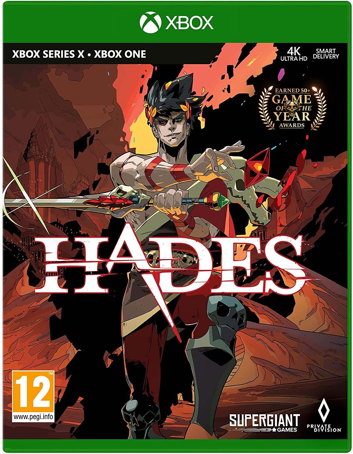 Игра Hades (Xbox One, Xbox Series, Русские субтитры) купить по низкой цене  с доставкой в интернет-магазине OZON (339790366)