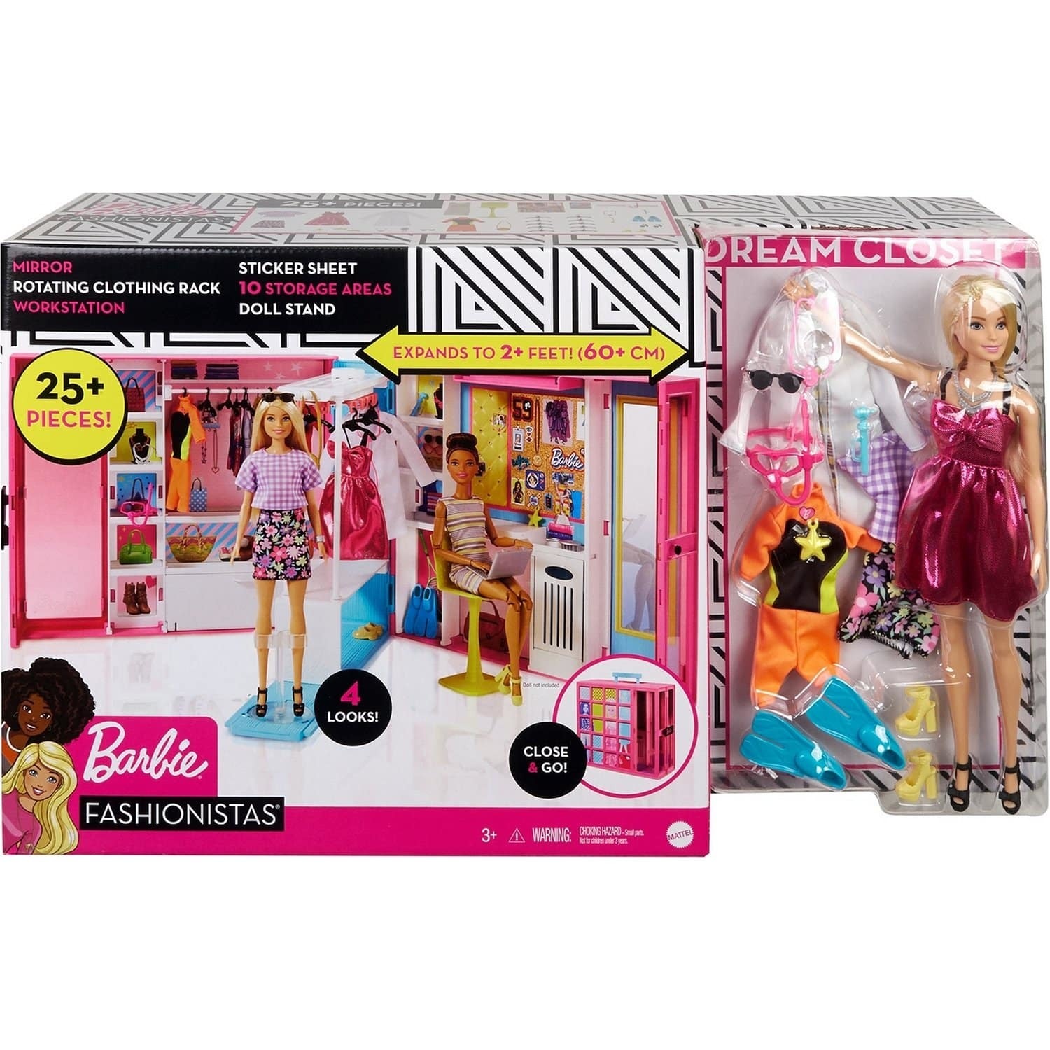 Набор Barbie гардероб мечты gbk10