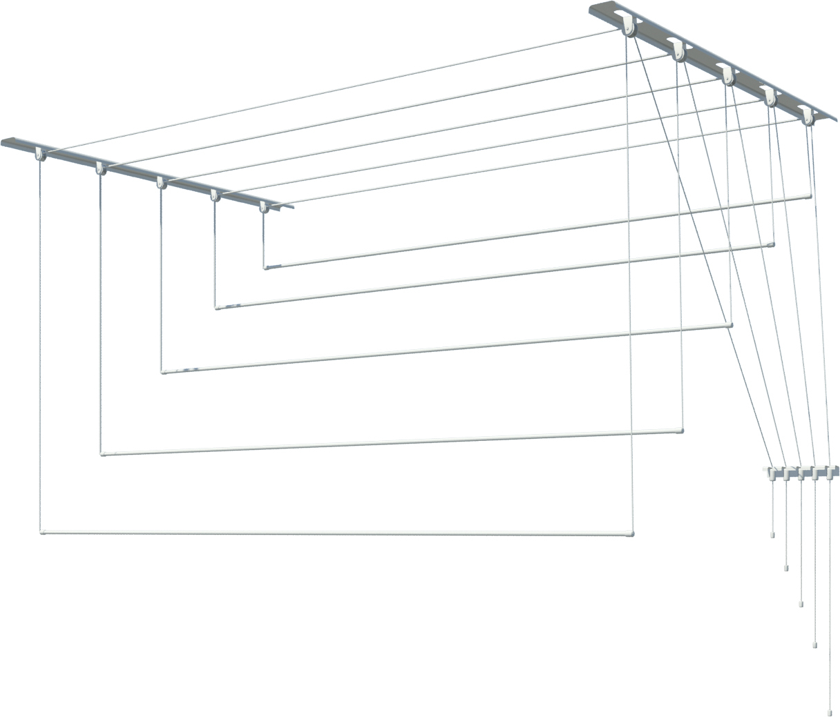 Сушилка Лиана потолочная 2.2 м