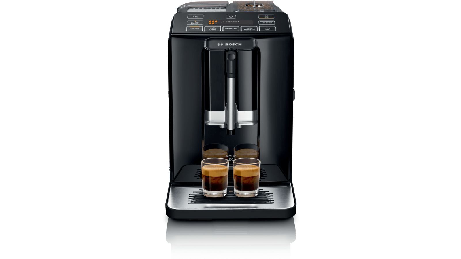 Автоматическая кофемашина Bosch TIS30321RW, серебристый, серый металлик купить п