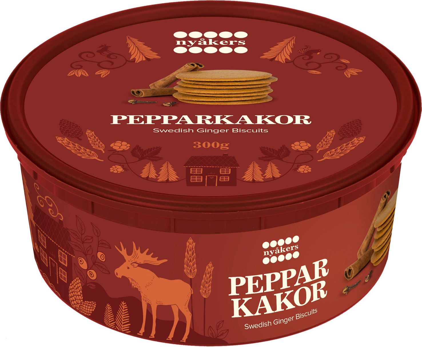 Pepparkakor имбирное печенье