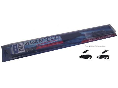 AvantechЩеткастеклоочистителязадняя,арт.RR-16,40см