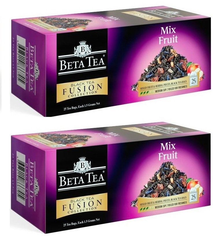 Mix fusion. Beta Tea фр Mixed Fruit черный фруктовый микс 25 пак*2 гр. Бета Fusion чай фруктовый микс 25 пак. Beta Tea чай Mix Fruit. Чай бета Фьюжн 1,5 гр.