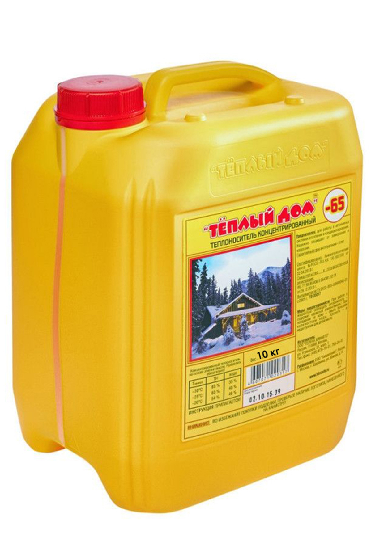 Теплоноситель ТЕПЛЫЙ ДОМ -65°C 10л — купить в интернет-магазине OZON с ...
