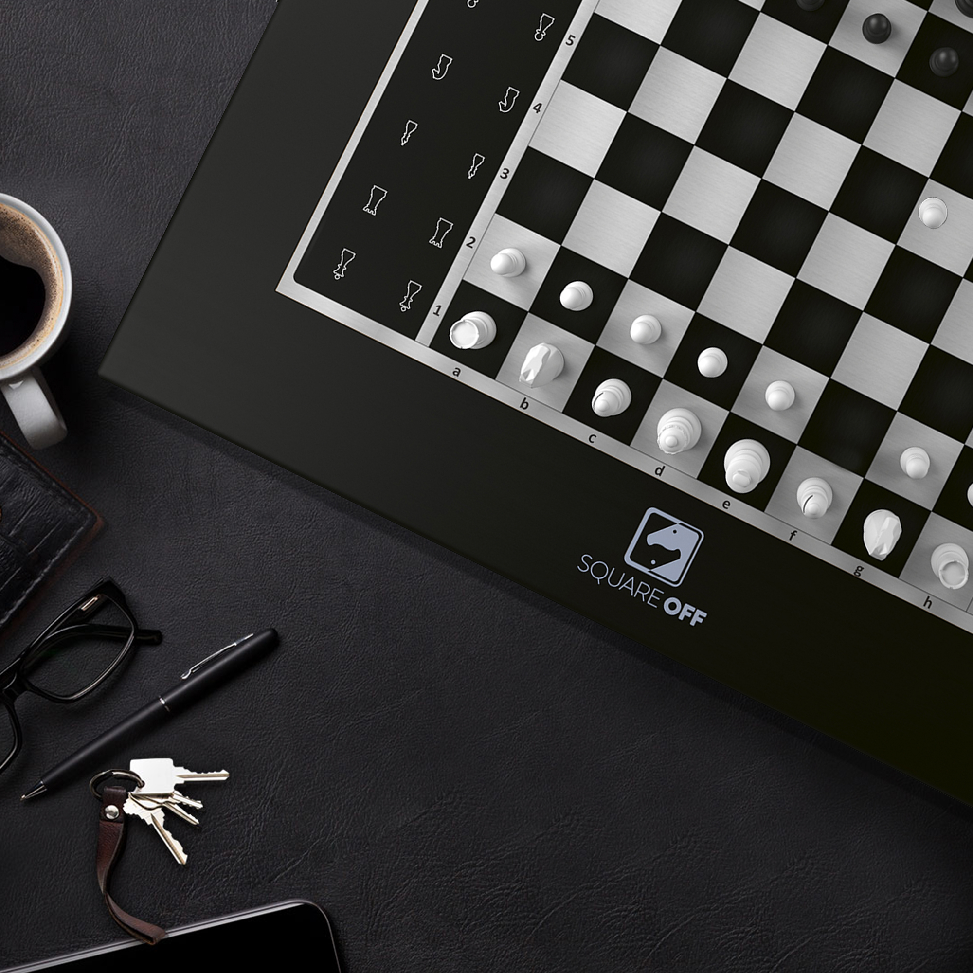 Шахматы "grand kingdom set limited black edition" (sqf-gks-blk). Шахматы "grand kingdom set limited black edition" (sqf-gks-blk). Шахматы "grand kingdom set limited black edition" (sqf-gks-blk). Шахматы "grand kingdom set limited black edition" (sqf-gks-blk). Умные шахматы square off.