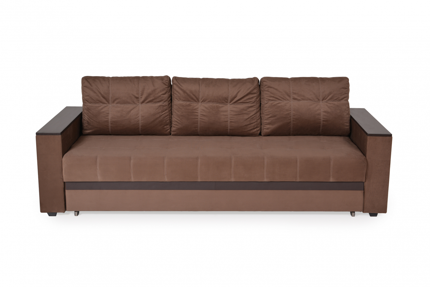 Диван-кровать, Диван Инвуд 2 тесла шоколад, 225х88х88 см - купить по ...