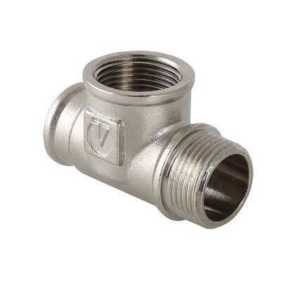 Тройник с переходом на нар. р. 1/2" вн-вн-нар Valtec VTr.134.N.0004