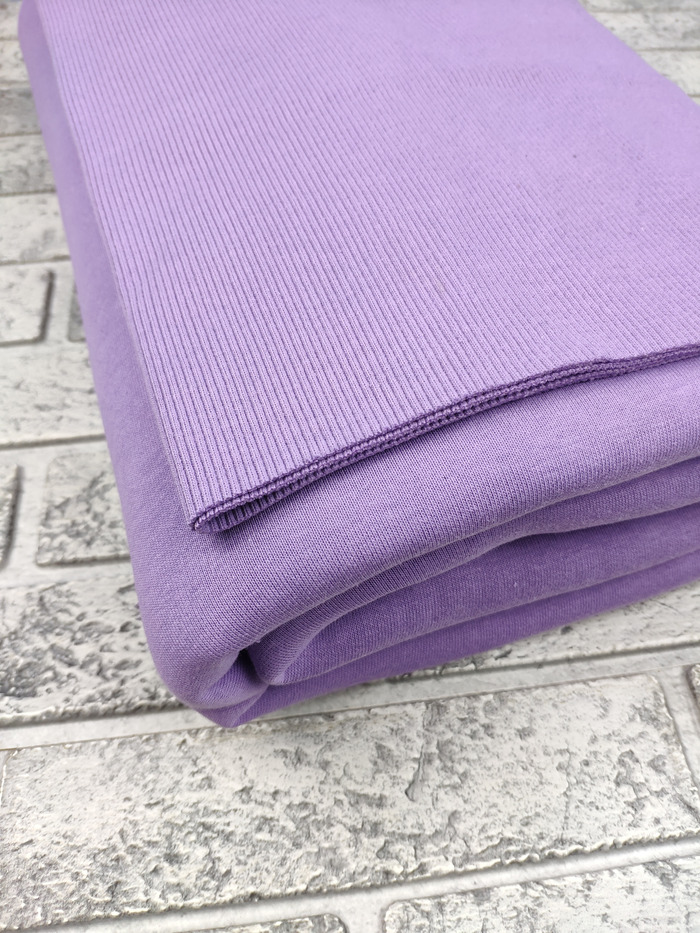 Набор футер начес 3х нитка + кашкорсе, 100х170 см., черничный йогурт l ...