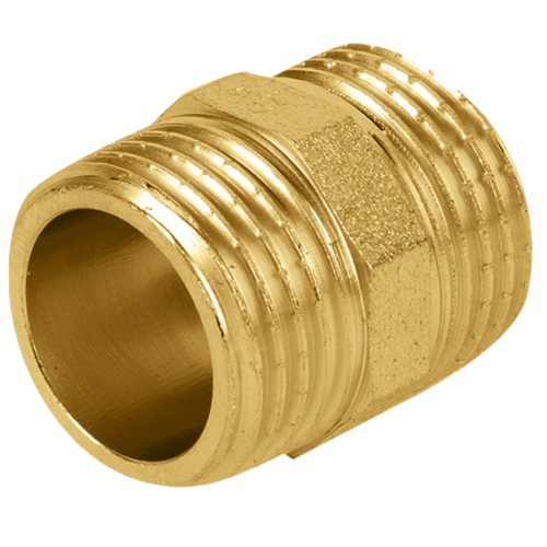 Ниппель латунный ЭКО НОМ (1/2\") (НР-НР), k3297 - купить по выгодной ...