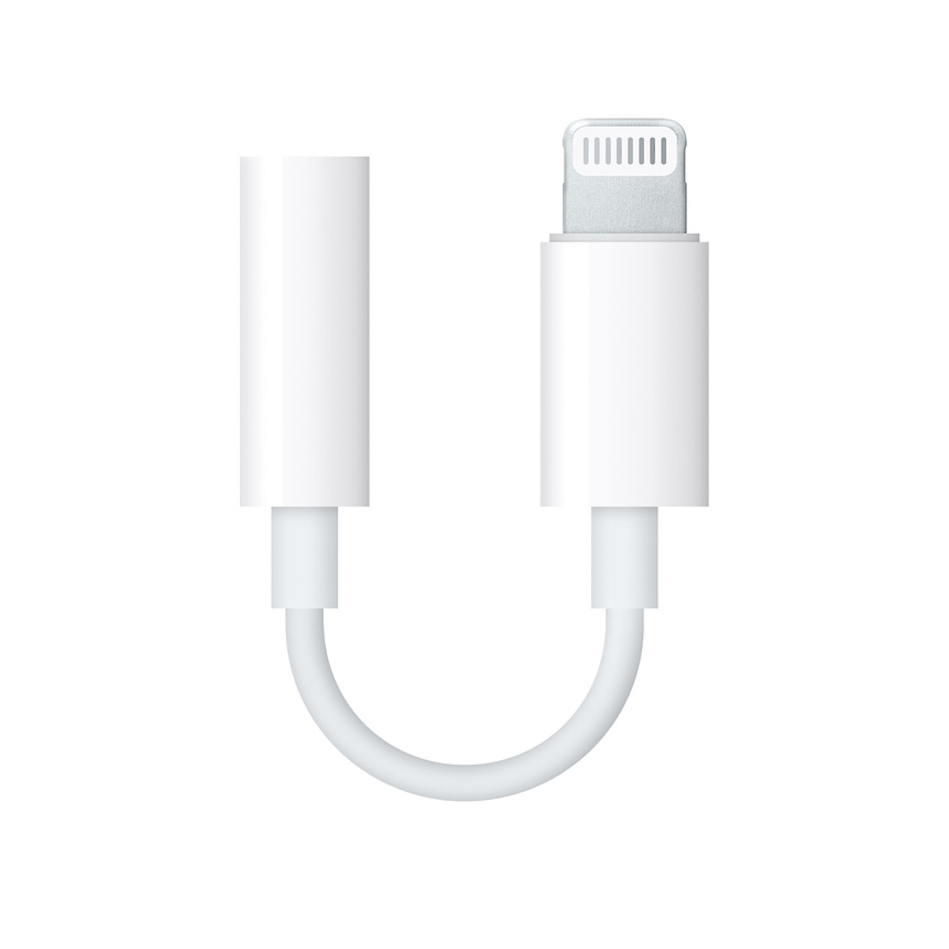 Переходник для подключения айфона к компьютеру Кабель 3.5 мм, Apple Lightning to Headphone Jack Adapter - купить по низкой цене