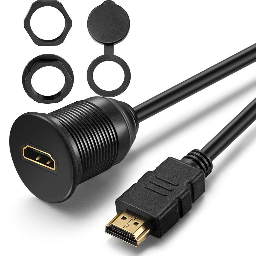 HDMI на панель. Удлинитель HDMI (F) (на панель) HDMI (M).