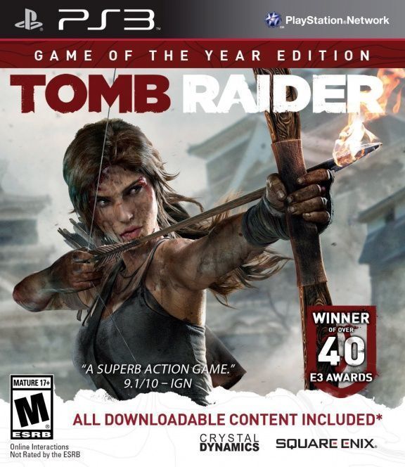 Игра Tomb Raider GOTY (PlayStation 3, Английская версия)