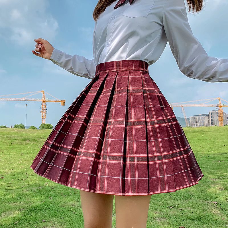 Длинная юбка в школу
