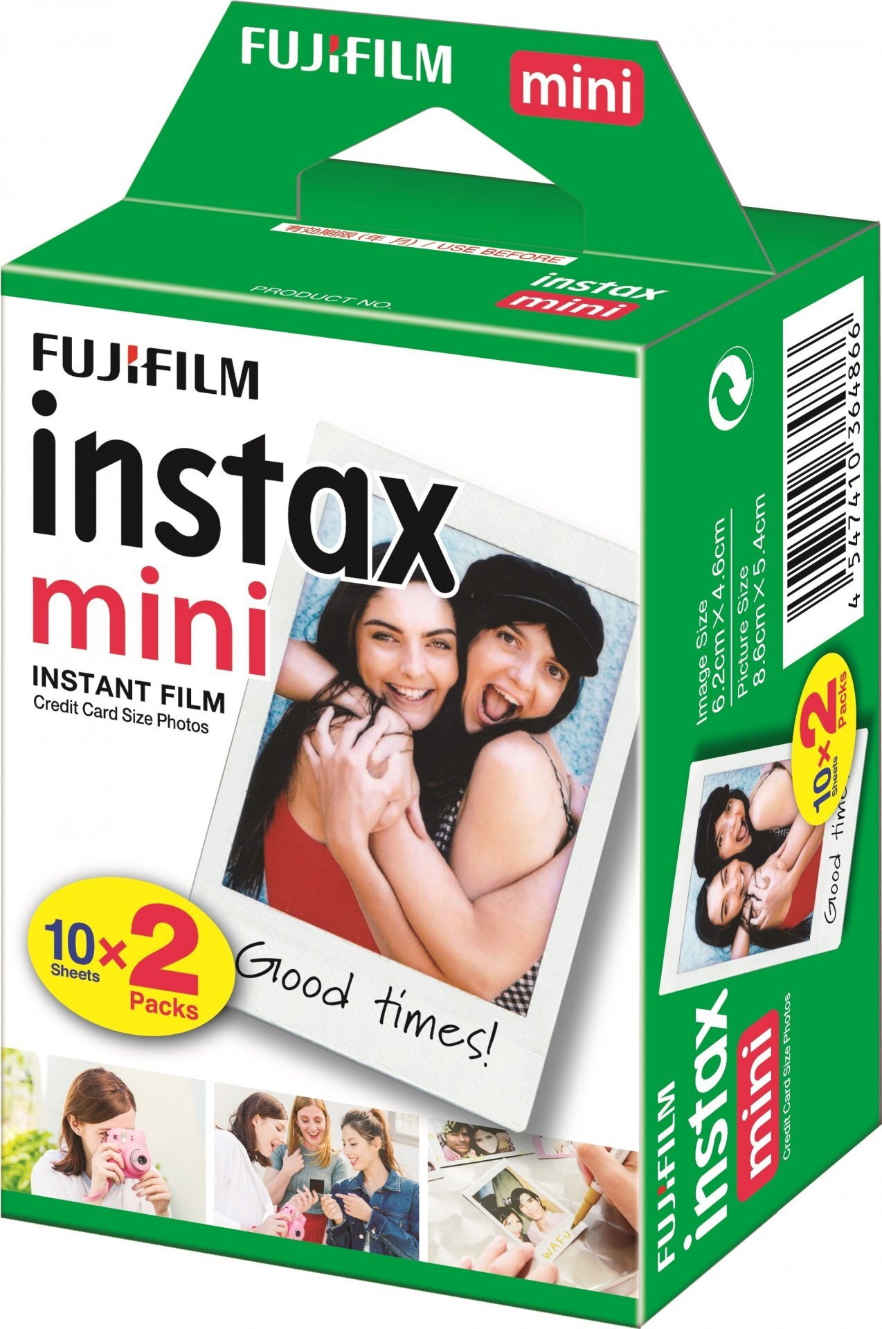 Картридж для моментальной фотографии fujifilm instax mini