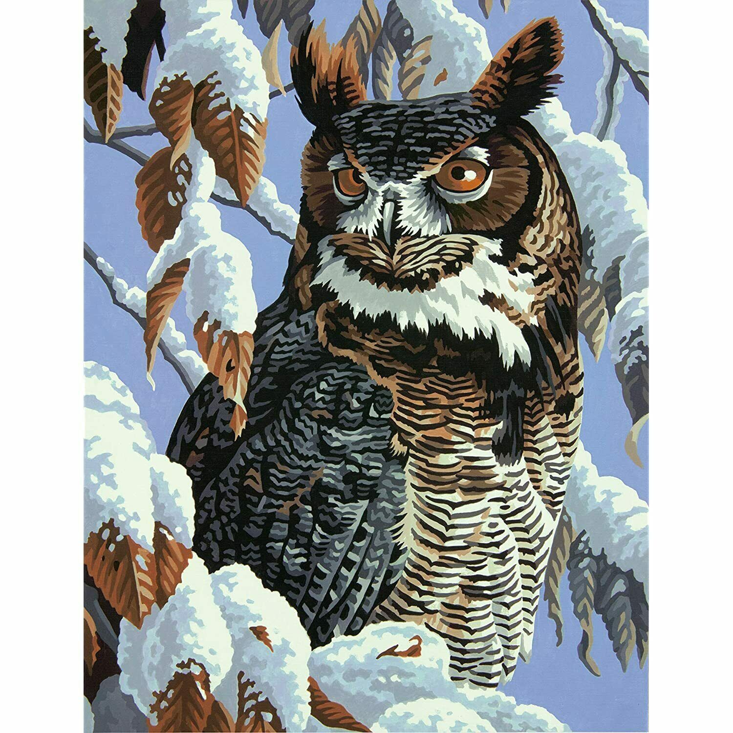 сова по номерам. картина по номерам филин. дэвид галчутт совы. филин. сова везучка по номерам.