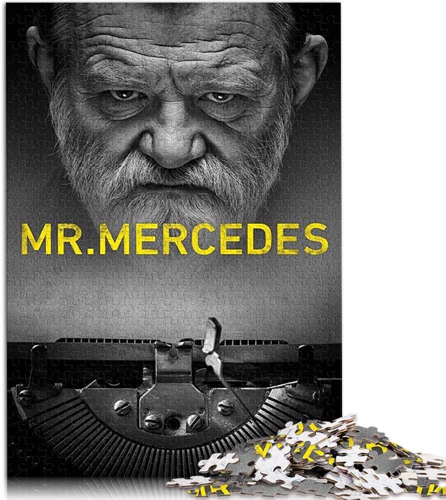 Как снимали мистер мерседес Пазлы для взрослых Мистер Мерседес ТВ-шоу постер Игрушки DIY Подарок Веселая игр