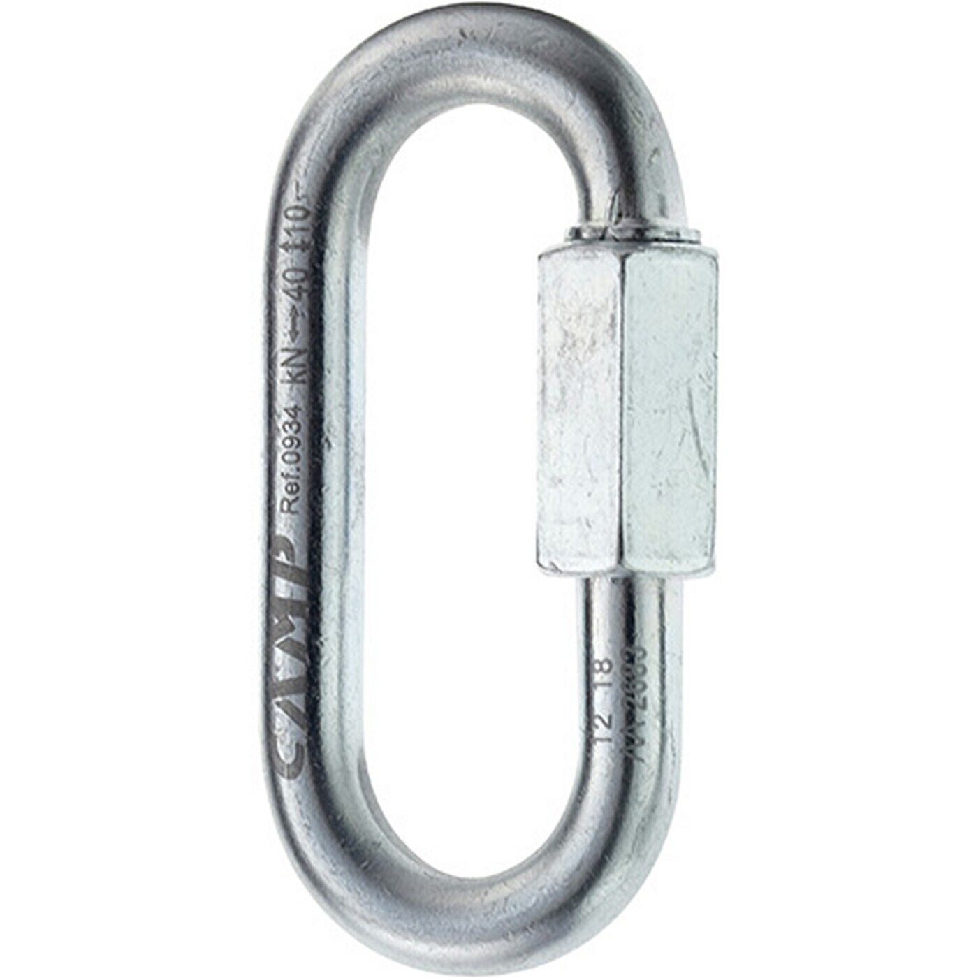 Соединительный элемент (карабин) CAMP Oval 8 mm Quick Link Steel