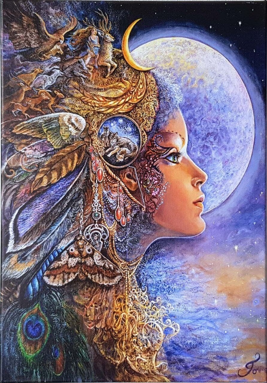 Жозефина Уолл богиня Луны