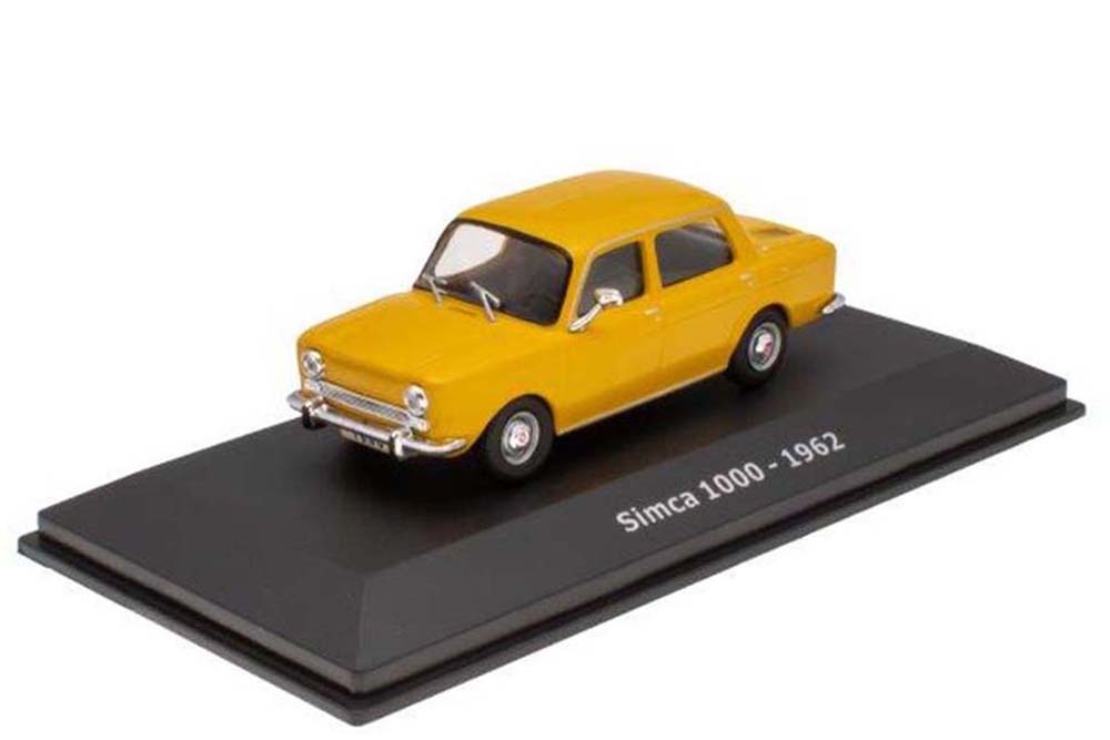 Модель коллекционная Simca 1000 1962 yellow