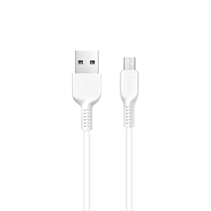 КабельUSB-microUSBhocoX20/3м/2A/белый