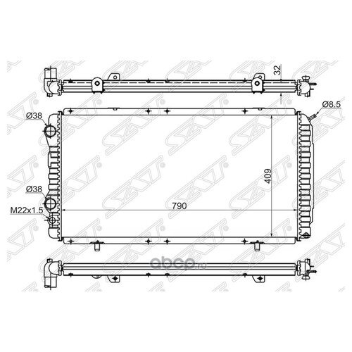 SATРадиаторохлаждения,арт.SGPG000994