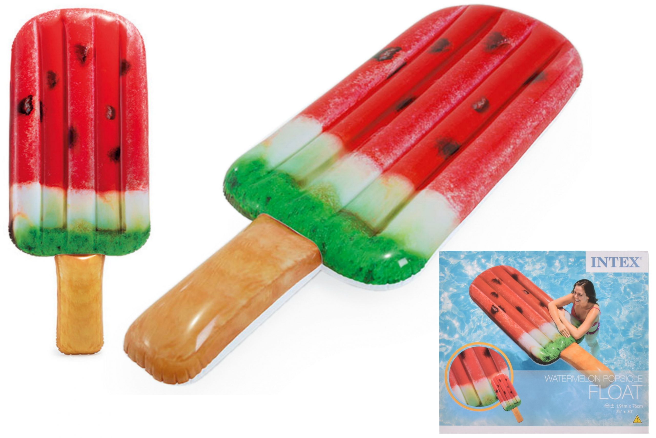 Надувной матрас эскимо 58751eu Popsicle Float Intex 58751 191х76см