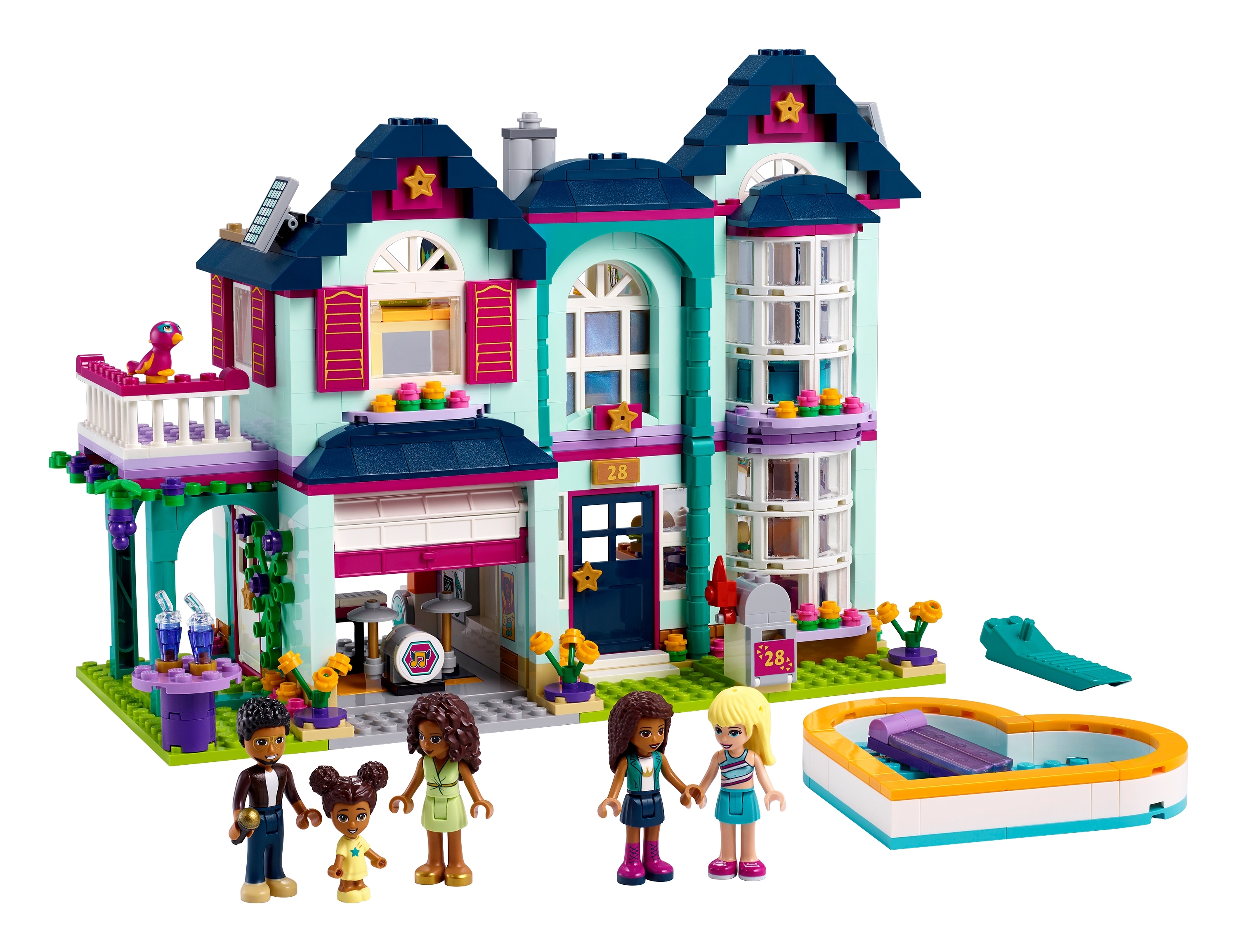 Конструктор LEGO friends 41449 дом семьи Андреа