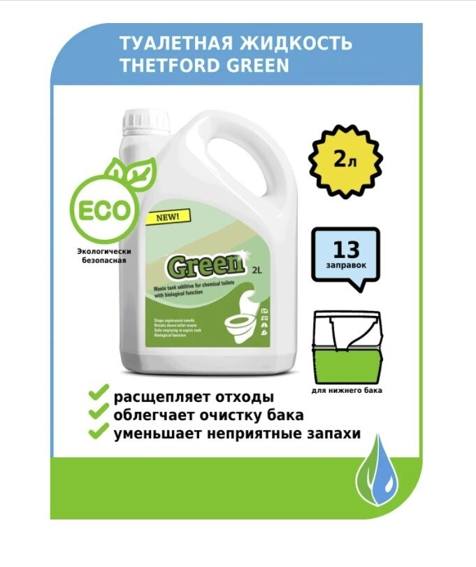 Thetford fresh green. Химия для биотуалета Thetford. Жидкость для туалета. Экологически чистое для биотуалета. Би Фреш Грин для биотуалета кто производитель.