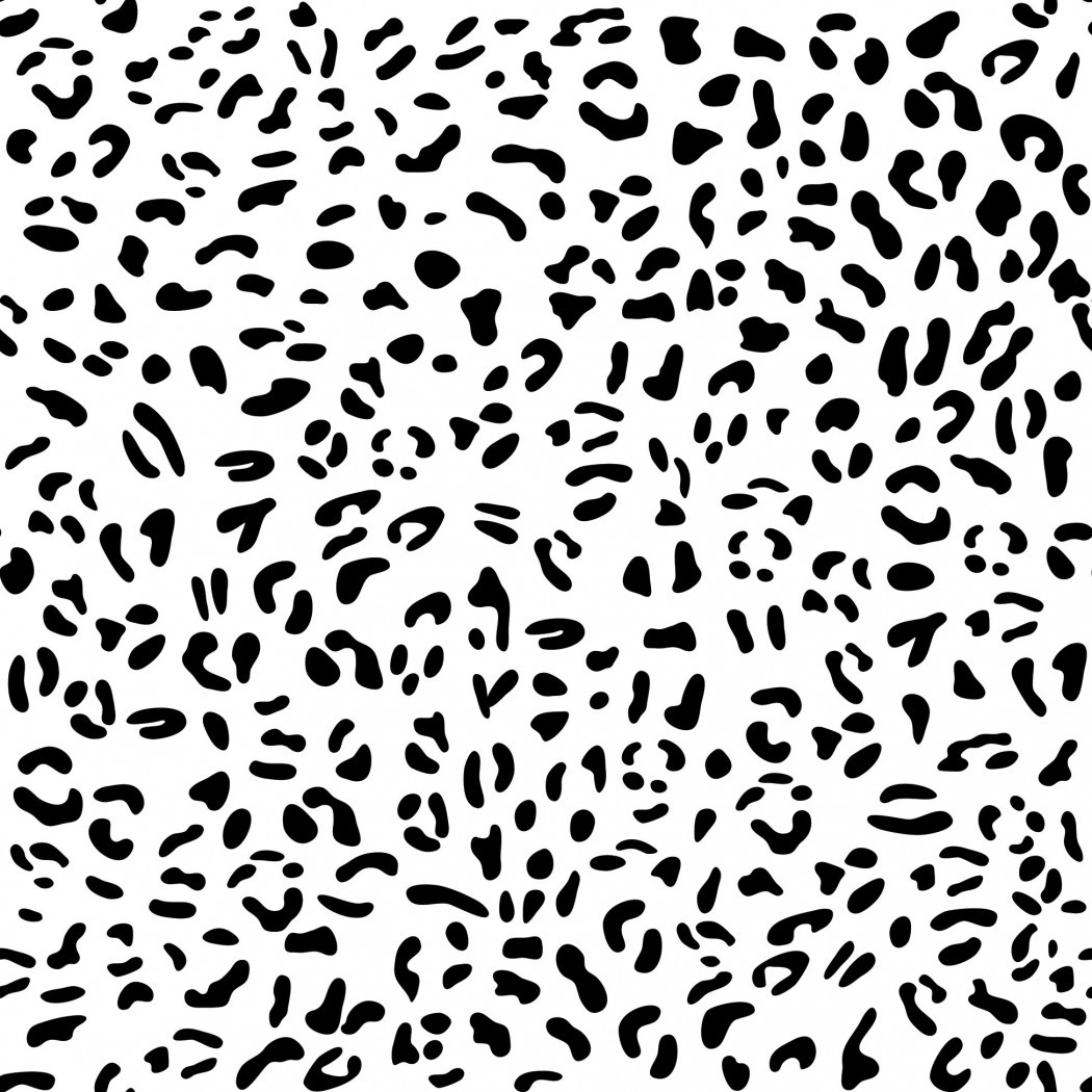 Леопардовый принт на белом фоне