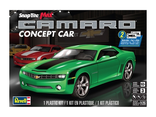 Сборная модель Revell 11527RE Американский спортивный автомобиль Chevrolet Camaro Concept Car