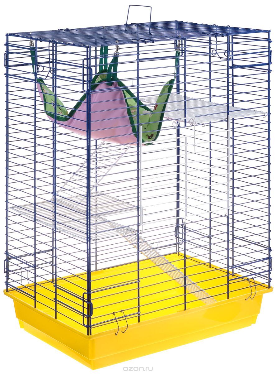Клетка ЗООМАРК для шиншилл 725 ЖК