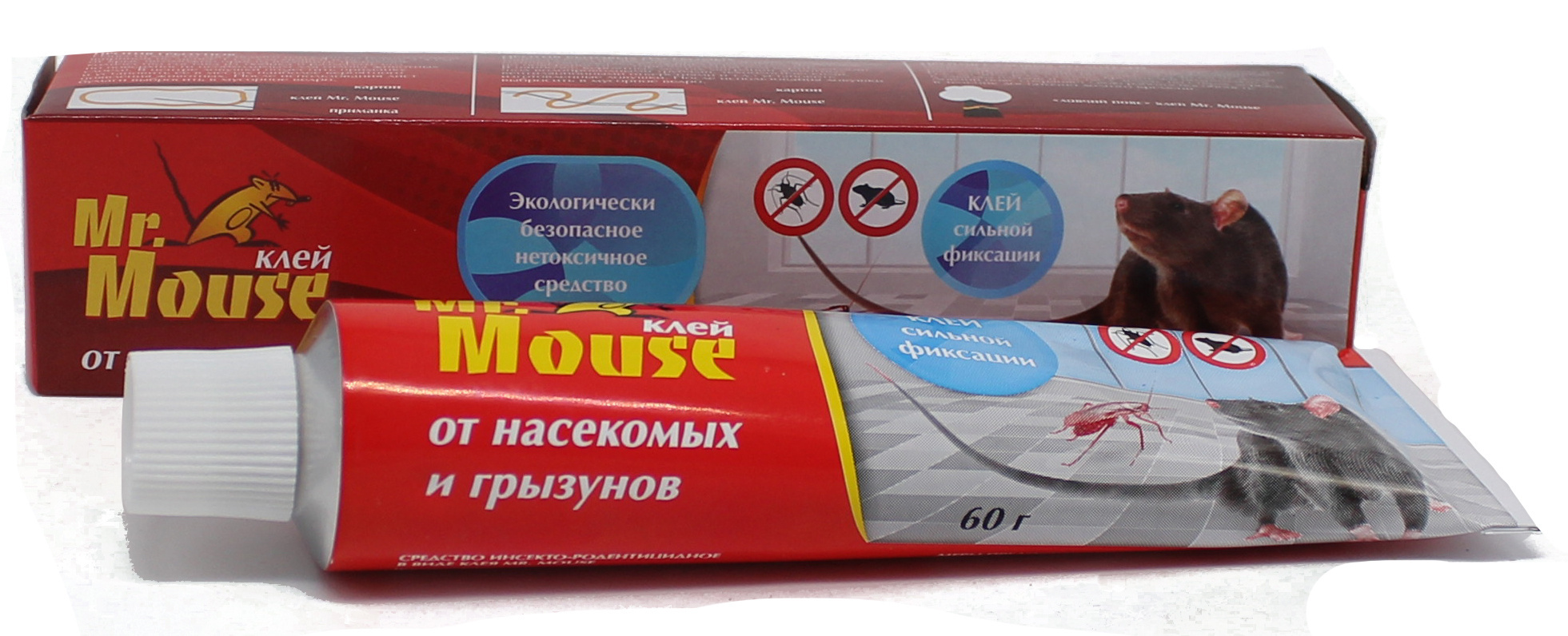 Клей Mr.Mouse от грызунов 60 гр./100