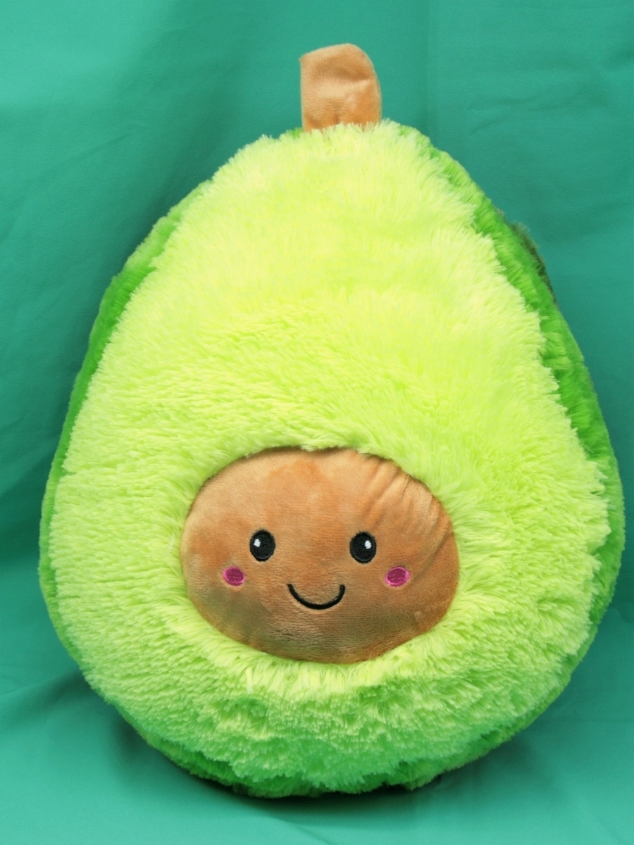 Мягкая игрушка авокадо 20 см