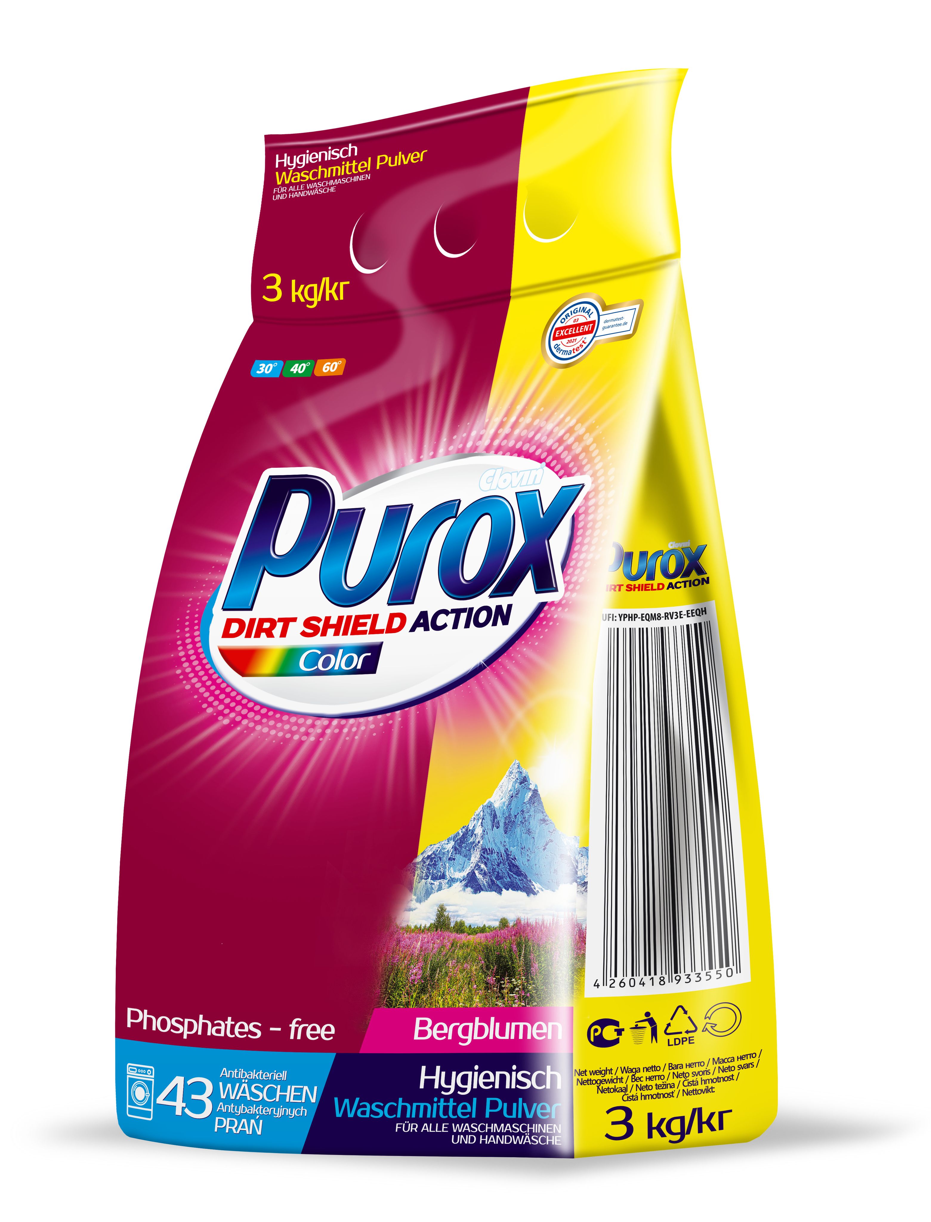 Active shielding. Стиральный порошок для цветных тканей Purox Color. Purox Universal – порошок стиральный 3кг – 66 стирок. Стиральный порошок Purox Color 3 кг. Purox Color – порошок стиральный 3кг – 43 стирки.