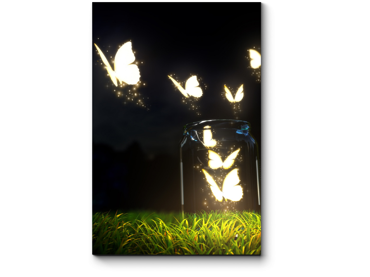 Изображать светиться. Светящиеся бабочки. Пано светится с бабочками.